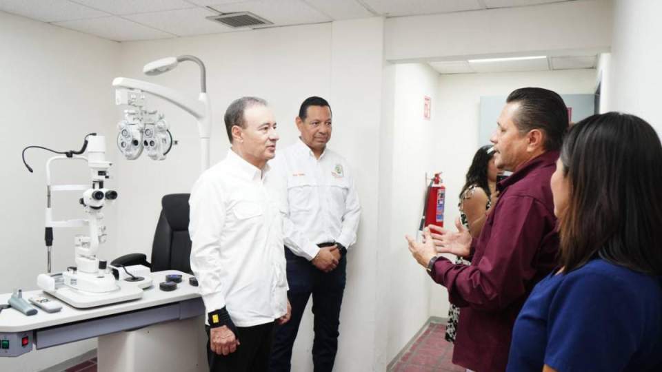 Beneficia Gobernador Durazo a más de 87 mil derechohabientes de ISSSTESON con Clínica de Oftalmología en Hermosillo